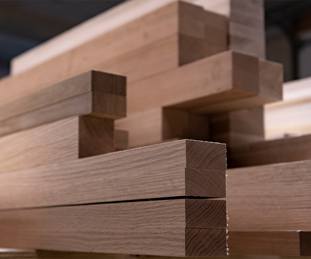 Wood shop making sustainable custom furniture