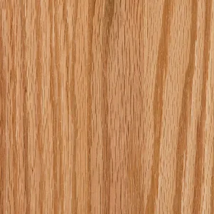 Red oak natural stain swatch