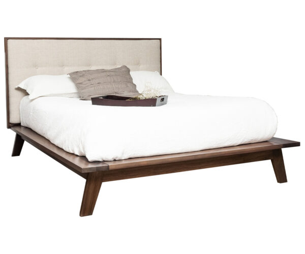 Dakota Fabric Headboard Bed