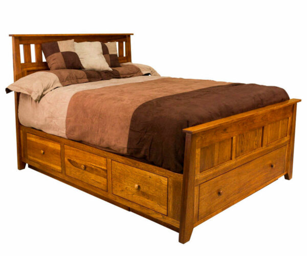 Berwick Slat Panel Bed with Storage