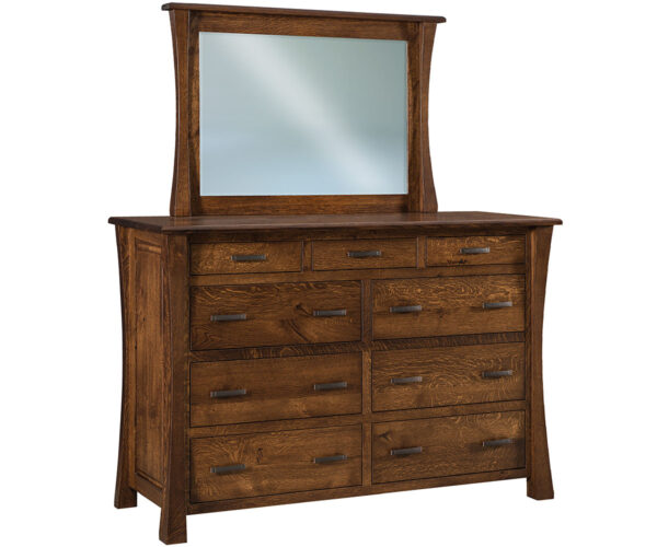 Vandalia 9 Drawer Mule Dresser
